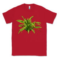 Red Lemon Lime Dracaena Leaf Classic Tee - LillyAllenDesigns