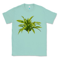 Seafoam Lemon Lime Dracaena Leaf Classic Tee - LillyAllenDesigns