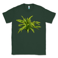 Sports Green Lemon Lime Dracaena Leaf Classic Tee - LillyAllenDesigns