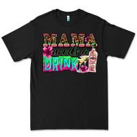 Black mama needs a drink Premium Tee - Zillion Design Studio