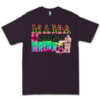 Plum mama needs a drink Premium Tee - Zillion Design Studio