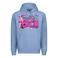 Colony Blue Breast Cancer Facility Tech Premium Hoodie - texasbilliewilder