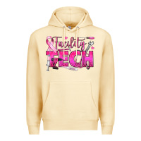 Pina Colada Breast Cancer Facility Tech Premium Hoodie - texasbilliewilder