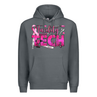 Rock Breast Cancer Facility Tech Premium Hoodie - texasbilliewilder