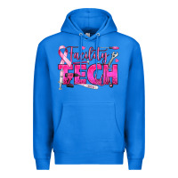 True Royal Breast Cancer Facility Tech Premium Hoodie - texasbilliewilder