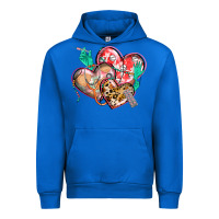 Cobalt nurse hearts Urban Hoodie - CowGirlArtShop
