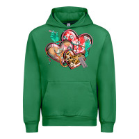 Emerald nurse hearts Urban Hoodie - CowGirlArtShop