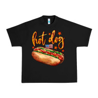 Black hot dog Urban Heavy Tee - AdoDesignShop