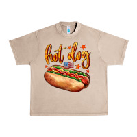 French Oak hot dog Urban Heavy Tee - AdoDesignShop