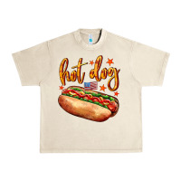 Sandshell hot dog Urban Heavy Tee - AdoDesignShop