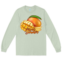 Matcha Mango Tropical Summer Long Sleeve Tee - Jasminsmagicworld