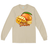 Mushroom Mango Tropical Summer Long Sleeve Tee - Jasminsmagicworld