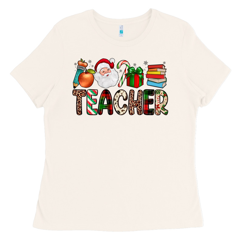 Teacher Christmas Ladies Tee by JahusDesignShop | Teevron