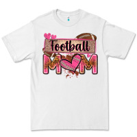 Football Mom With Leopard Premium Tee | Teevron