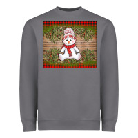 Storm Christmas snowman Heavyweight Sweatshirt - AdoDesignShop