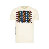 Usa Army Pattern Brushstroke Vintage Tee | Teevron