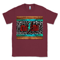 Burgundy leopard lightning bolt mimi mother's day Classic Tee - Jasminsmagicworld