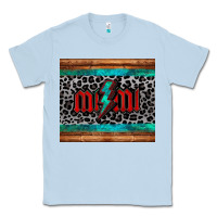 Dusty Blue leopard lightning bolt mimi mother's day Classic Tee - Jasminsmagicworld
