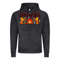 Vintage Black firefighter  mom Vintage Hoodie - AdoDesignShop