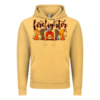 Vintage Mustard firefighter  mom Vintage Hoodie - AdoDesignShop