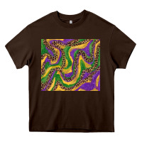 Chocolate Brown mardi gras tumbler Heavy Core Tee - RanaPortraitStore
