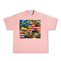 Salmon excavator American flag Urban Heavy Tee - Artiststas
