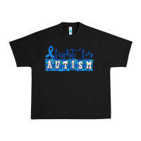 Black fight for autism Urban Heavy Tee - AdoDesignShop