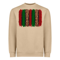 Mushroom christmas glitter leopard brushstroke Heavyweight Sweatshirt - AdoDesignShop