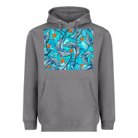 Storm humpback whale mousepad Heavyweight Hoodie - BarkalooDesign