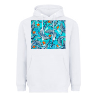 White humpback whale mousepad Heavyweight Hoodie - BarkalooDesign