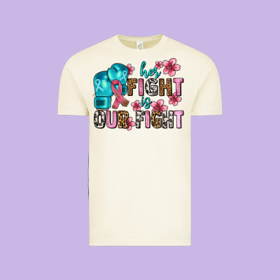 Her Fighting Is Our Fight Vintage Tee Designed By Adodesignshop
