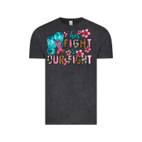 Vintage Black her fighting is our fight Vintage Tee - AdoDesignShop