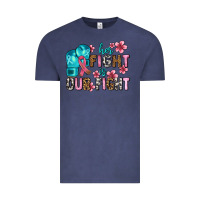 Vintage Denim her fighting is our fight Vintage Tee - AdoDesignShop