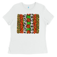 White basketball brush strokes Ladies Tee - texasbilliewilder