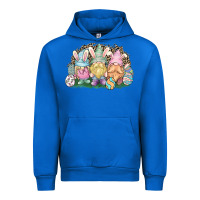Cobalt Easter Day gnomes Urban Hoodie - HowdyJamesFarm