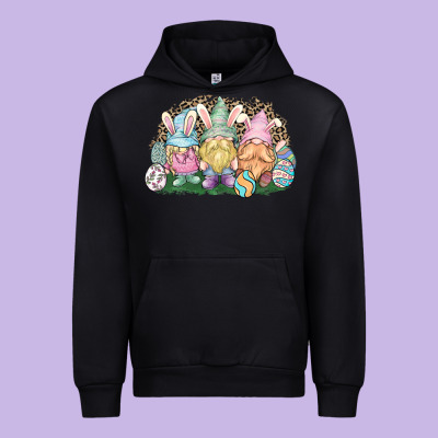 Easter Day Gnomes Urban Hoodie Designed By Howdyjamesfarm