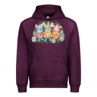 Mauve Wine Easter Day gnomes Urban Hoodie - HowdyJamesFarm