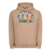 Pigment Burro Easter Day gnomes Urban Hoodie - HowdyJamesFarm