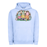Pigment Grape Ice Easter Day gnomes Urban Hoodie - HowdyJamesFarm