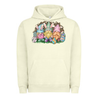 Pigment Pistachio Easter Day gnomes Urban Hoodie - HowdyJamesFarm