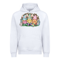 White Easter Day gnomes Urban Hoodie - HowdyJamesFarm