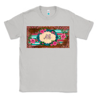 Moon Dust preview western pink flovers leopard serape   license plate template Classic Tee - BarkalooDesign