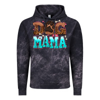 Cloud Black dog mama Vintage Hoodie - AdoDesignShop