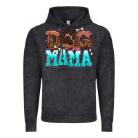 Vintage Black dog mama Vintage Hoodie - AdoDesignShop