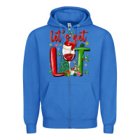 True Royal let's get lit Zipper Hoodie - MaliasSmallBusiness