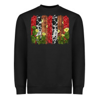 Black cactus cowhide  brushstroke Heavyweight Sweatshirt - AdoDesignShop