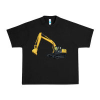 Black excavator Urban Heavy Tee - Artiststas