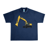 Navy excavator Urban Heavy Tee - Artiststas