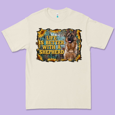 Life Is Better With A Shepperd Premium Tee Designed By Ranaportraitstore