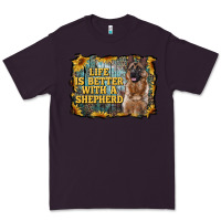 Plum life is better with a shepperd Premium Tee - RanaPortraitStore
